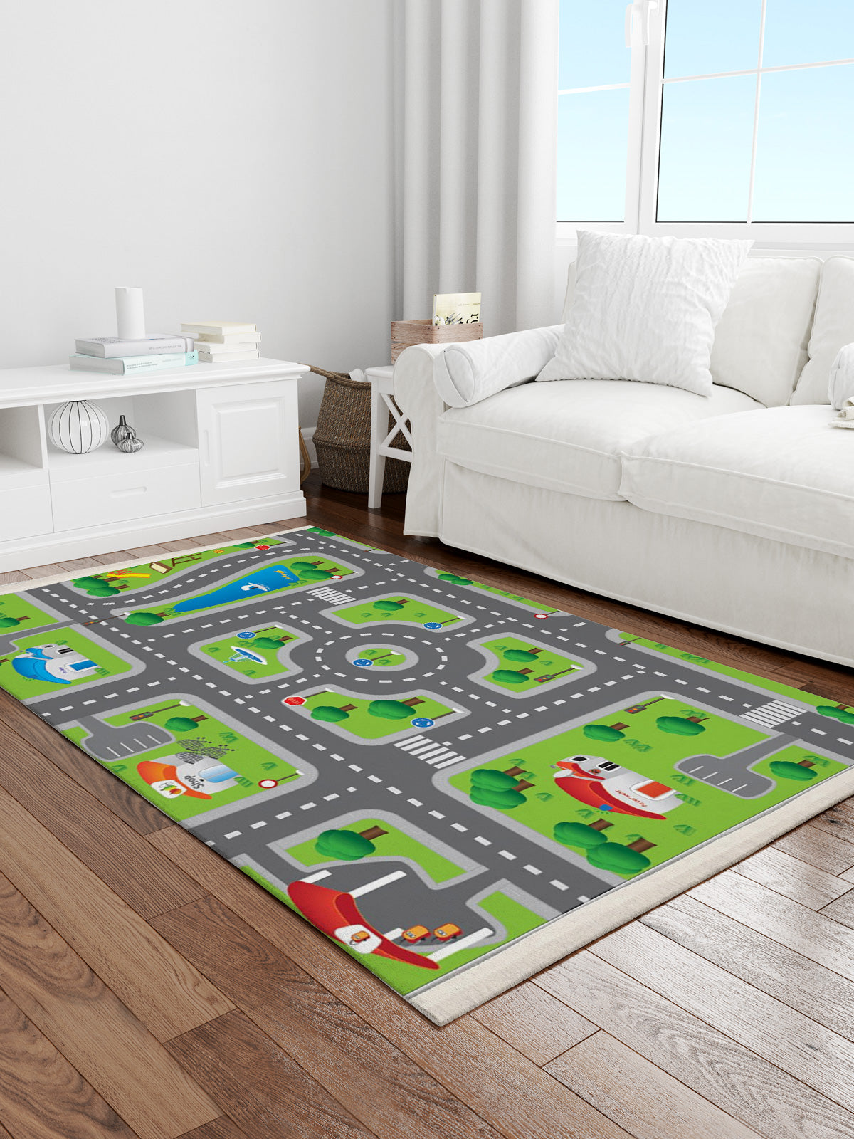 CK-10164A – Makinede yıkanabilir, Kaymaz taban, Dijital baskı halı