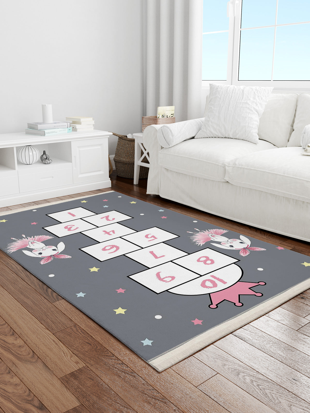 CK-10176A – Makinede yıkanabilir, Kaymaz taban, Dijital baskı halı