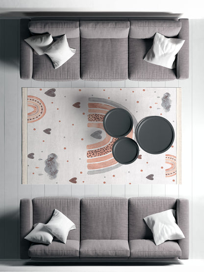CK-10239A – Makinede yıkanabilir, Kaymaz taban, Dijital baskı halı