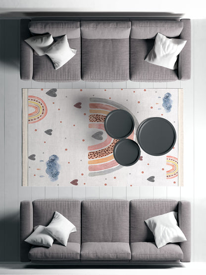 CK-10239B – Makinede yıkanabilir, Kaymaz taban, Dijital baskı halı