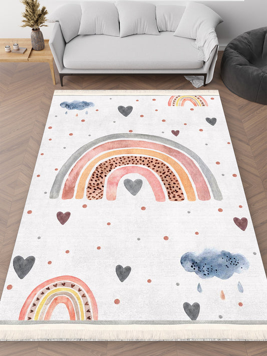 CK-10239B – Makinede yıkanabilir, Kaymaz taban, Dijital baskı halı