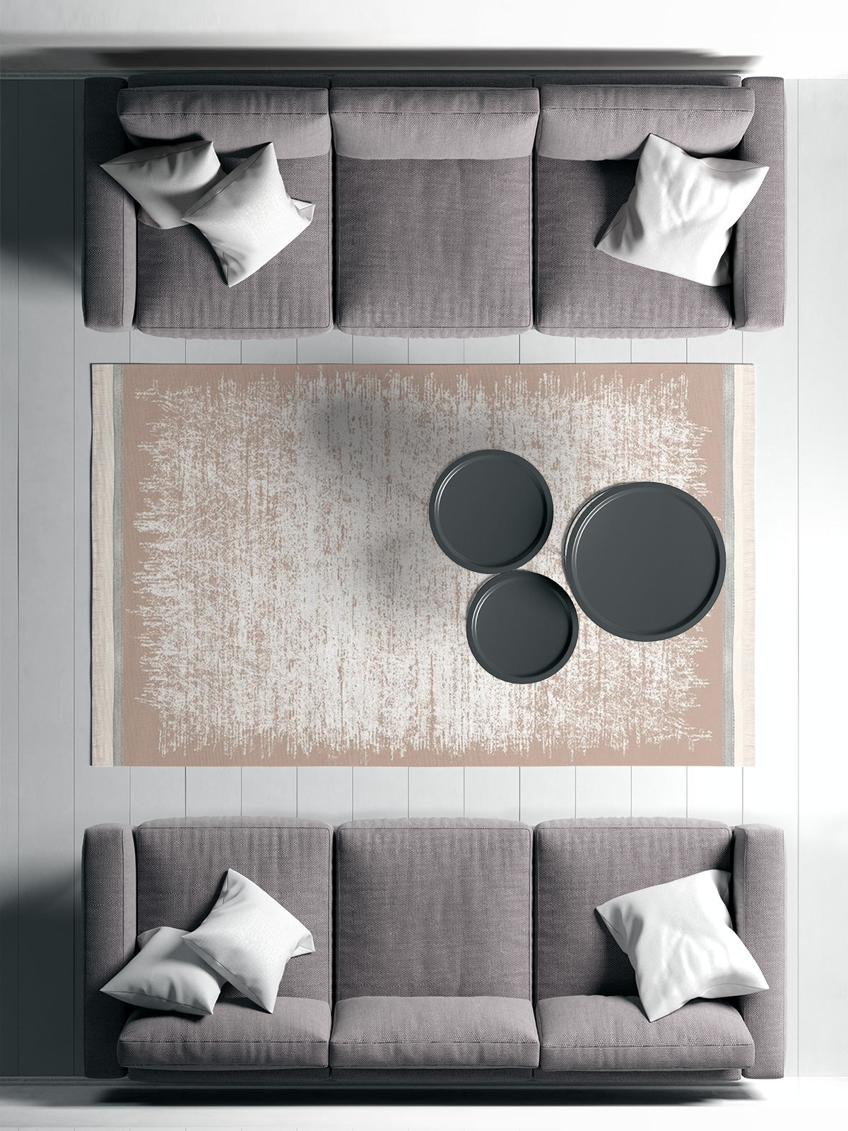 DK-5044A – Makinede yıkanabilir, Kaymaz taban, Dijital baskı halı