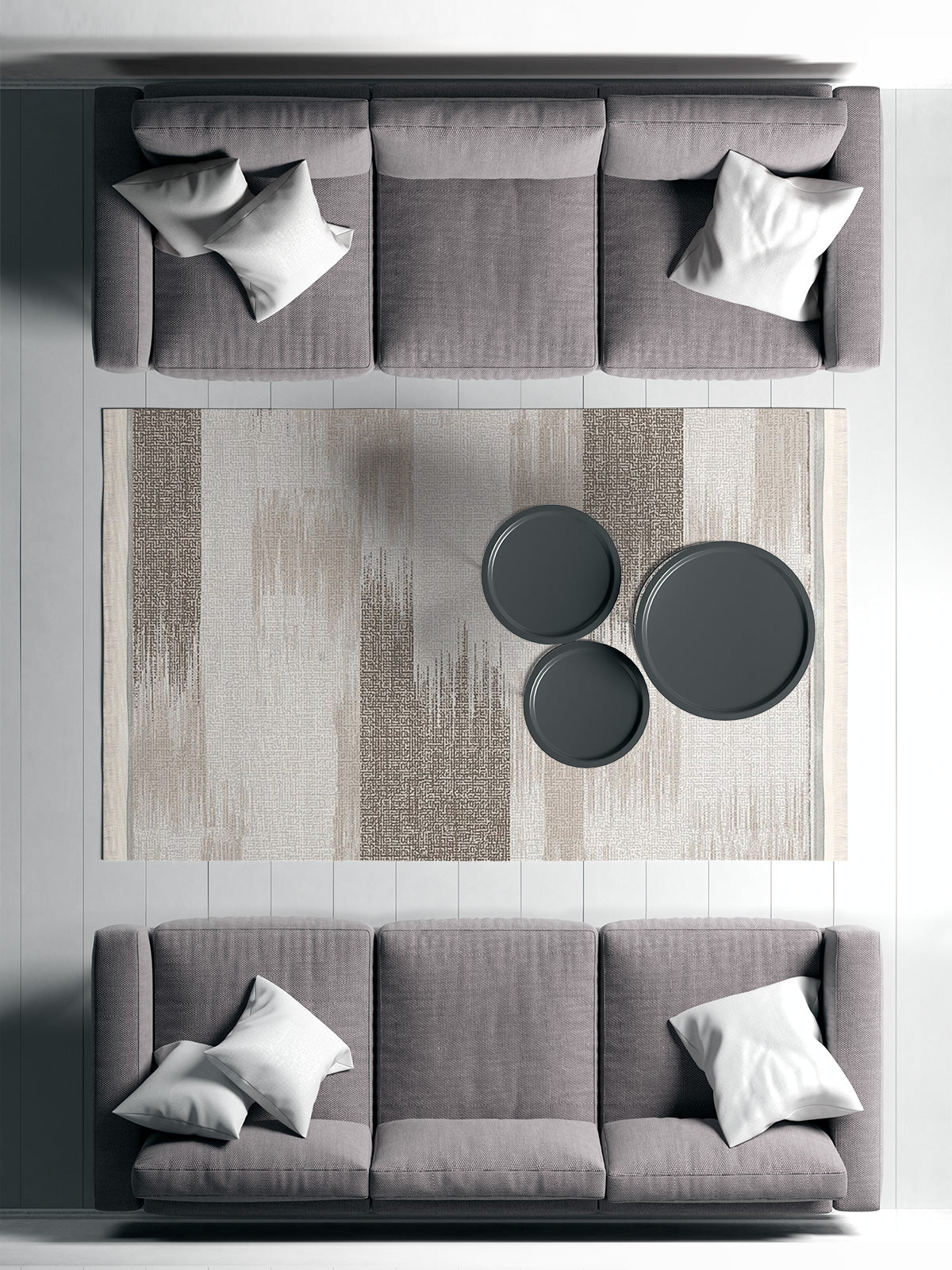 DK-5164A – Makinede yıkanabilir, Kaymaz taban, Dijital baskı halı