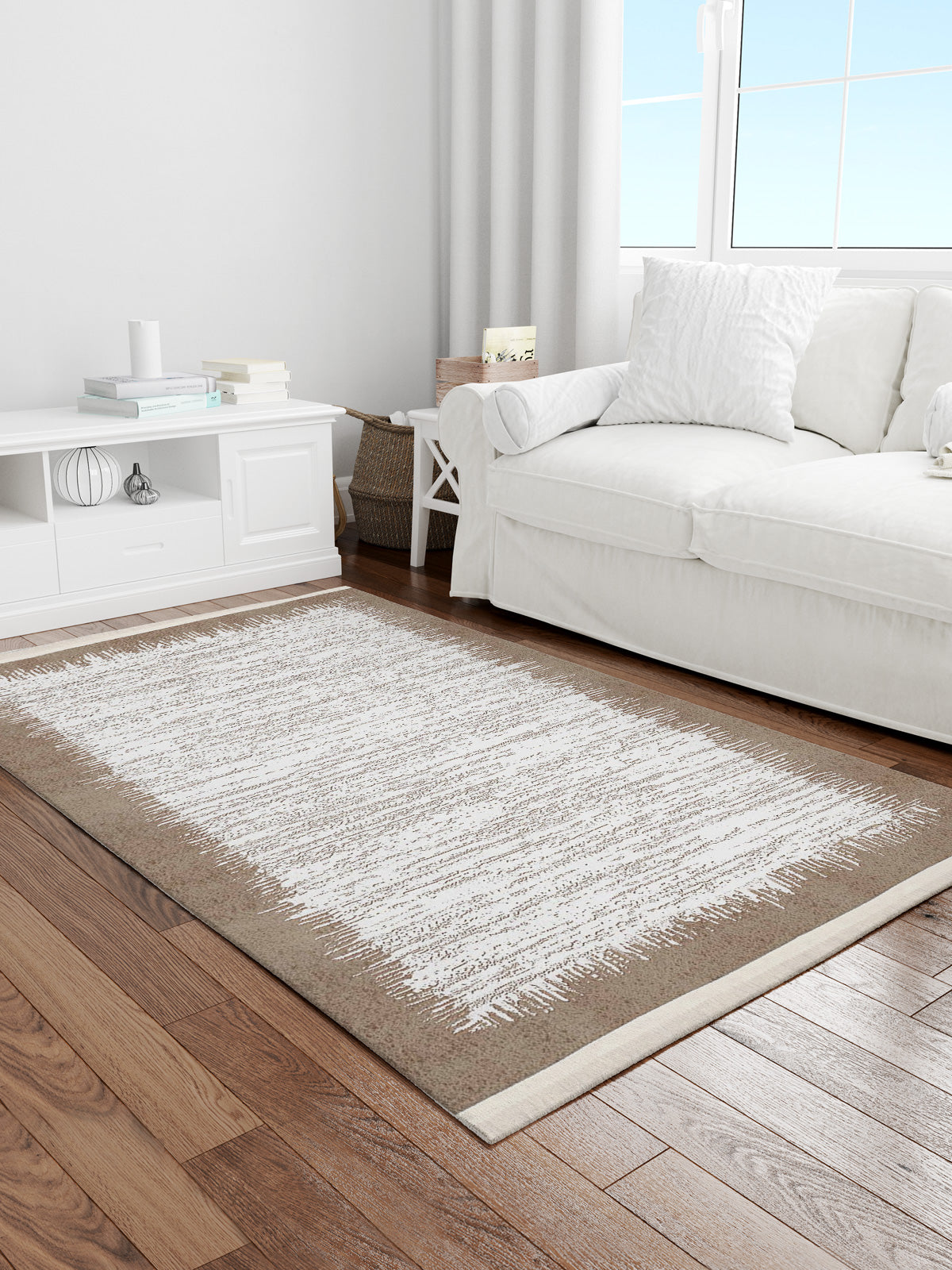 DK-5196B – Makinede yıkanabilir, Kaymaz taban, Dijital baskı halı