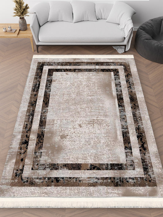 DK-5268B – Makinede yıkanabilir, Kaymaz taban, Dijital baskı halı