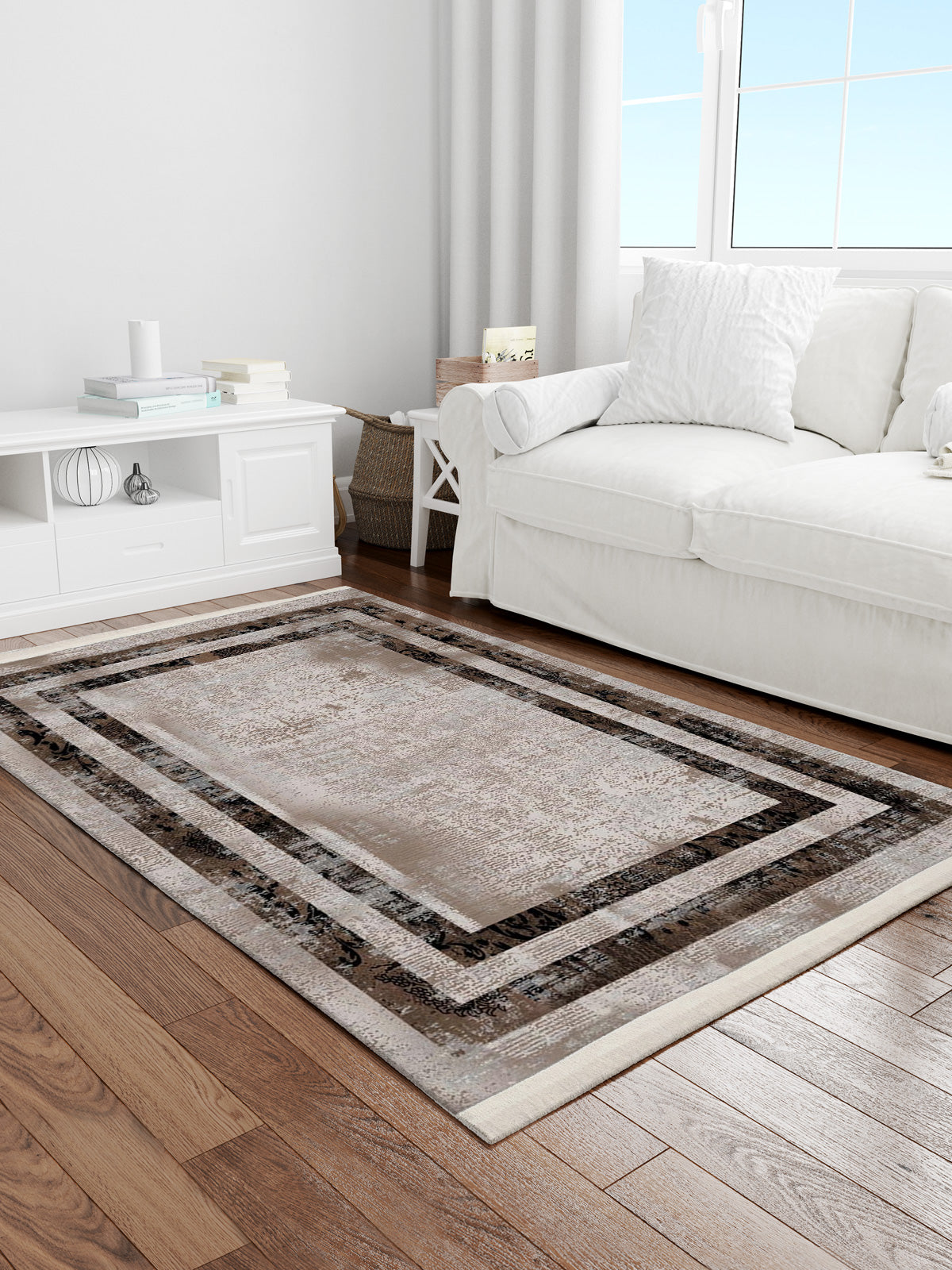 DK-5268B – Makinede yıkanabilir, Kaymaz taban, Dijital baskı halı