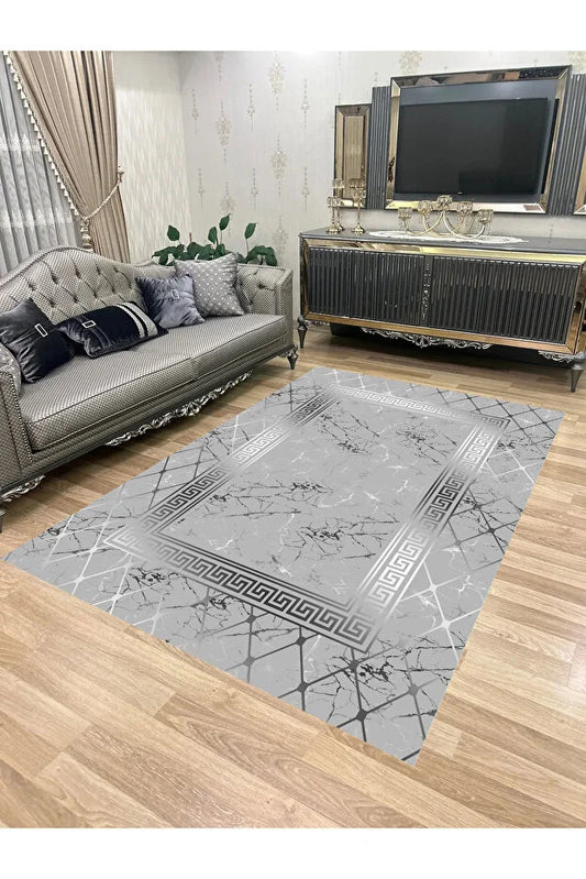 KEÇE-1056AJDAGUMUS – Makinede yıkanabilir, Kaymaz taban, Dijital baskı halı