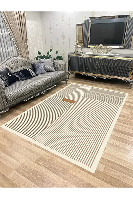 KEÇE-1150 – Makinede yıkanabilir, Kaymaz taban, Dijital baskı halı