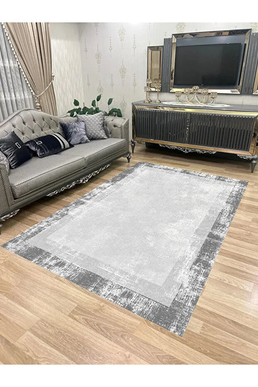 KEÇE-1194 – Makinede yıkanabilir, Kaymaz taban, Dijital baskı halı