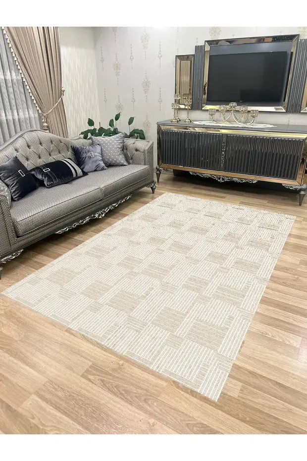 KEÇE-1363 – Makinede yıkanabilir, Kaymaz taban, Dijital baskı halı
