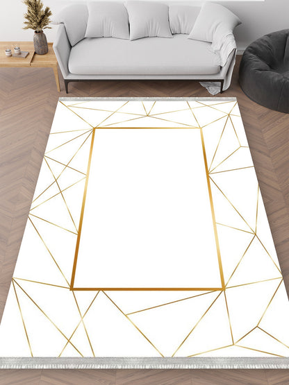 MD-0032B – Makinede yıkanabilir, Kaymaz taban, Dijital baskı halı