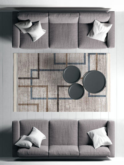 MD-0047C – Makinede yıkanabilir, Kaymaz taban, Dijital baskı halı