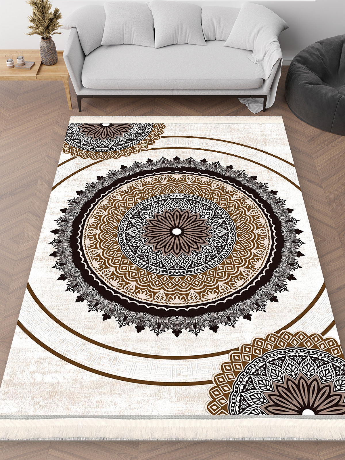 MD-0202A – Makinede yıkanabilir, Kaymaz taban, Dijital baskı halı