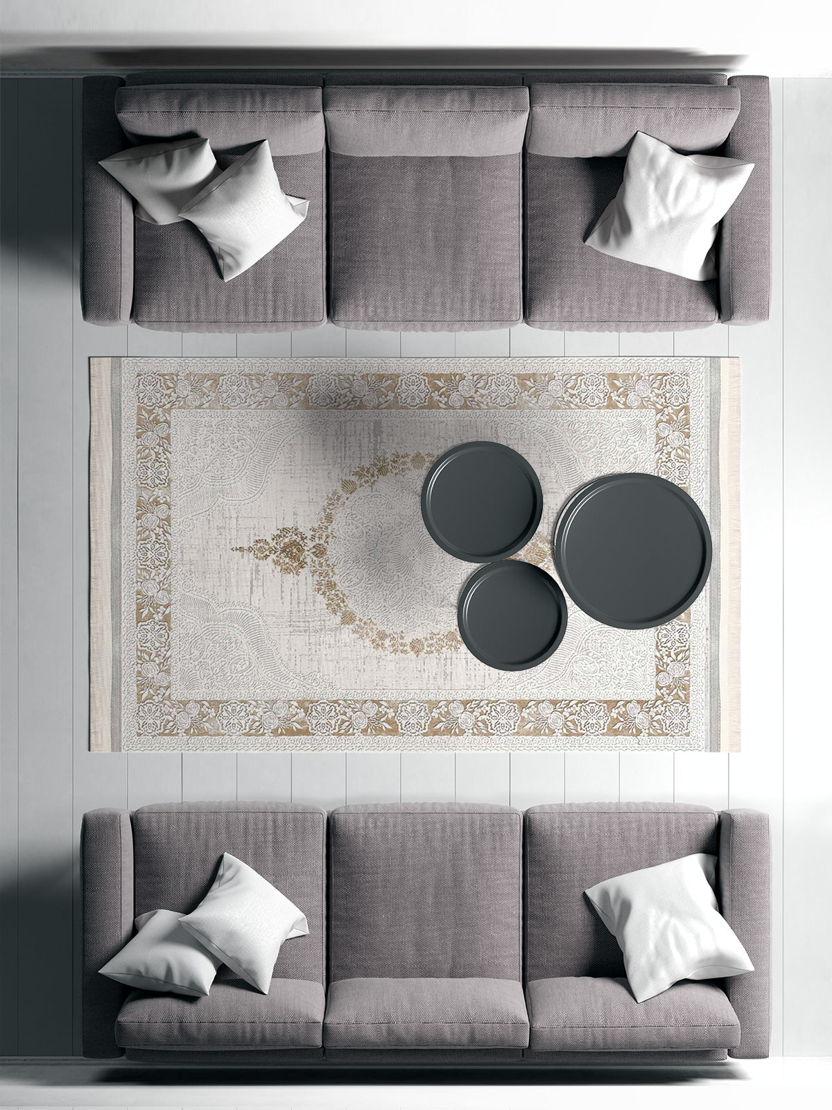 OT-4007A – Makinede yıkanabilir, Kaymaz taban, Dijital baskı halı
