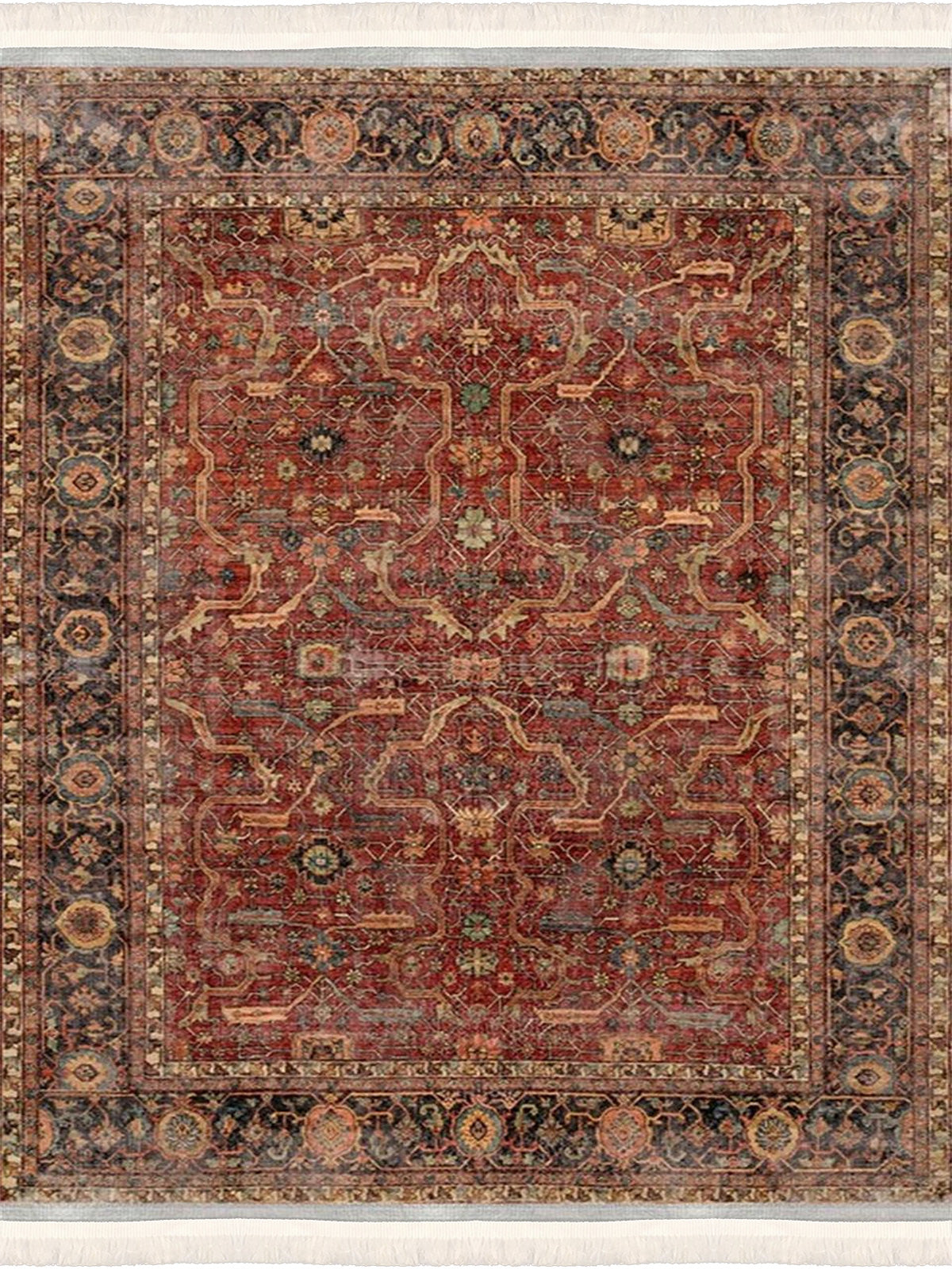 OT-4030A – Makinede yıkanabilir, Kaymaz taban, Dijital baskı halı