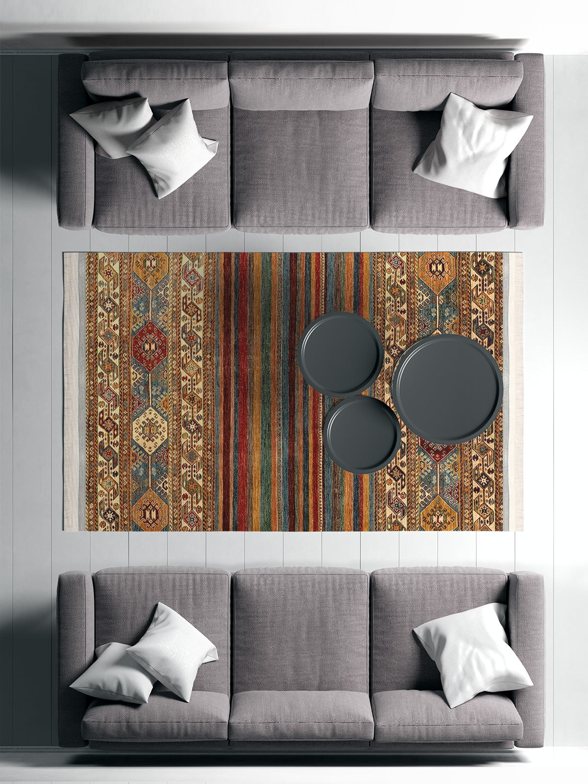 OT-4053A – Makinede yıkanabilir, Kaymaz taban, Dijital baskı halı