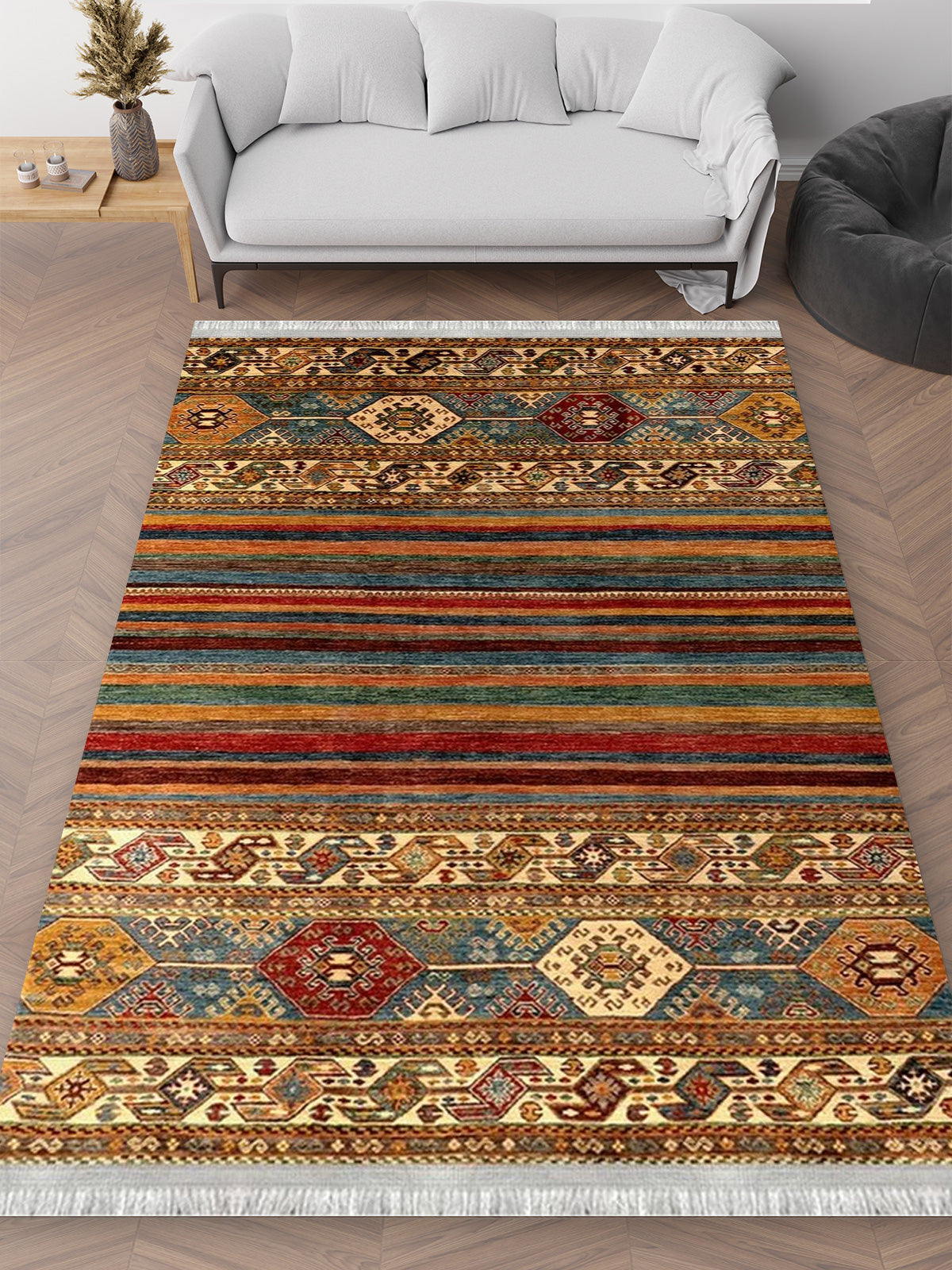 OT-4053A – Makinede yıkanabilir, Kaymaz taban, Dijital baskı halı