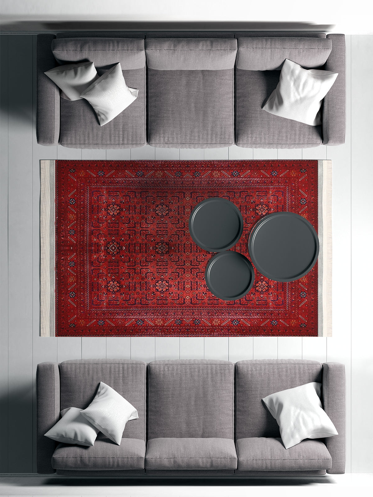 OT-4066A – Makinede yıkanabilir, Kaymaz taban, Dijital baskı halı